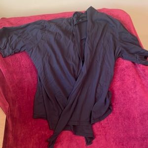 short sleeve open cardigan